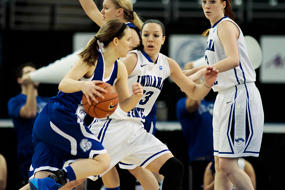 Indiana State Sycamores vs Drake Bulldogs MVC SemiFinal