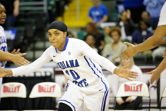 Indiana State Sycamores vs Drake Bulldogs MVC SemiFinal