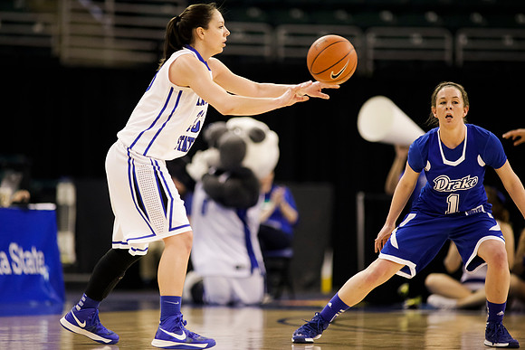 Indiana State Sycamores vs Drake Bulldogs MVC SemiFinal