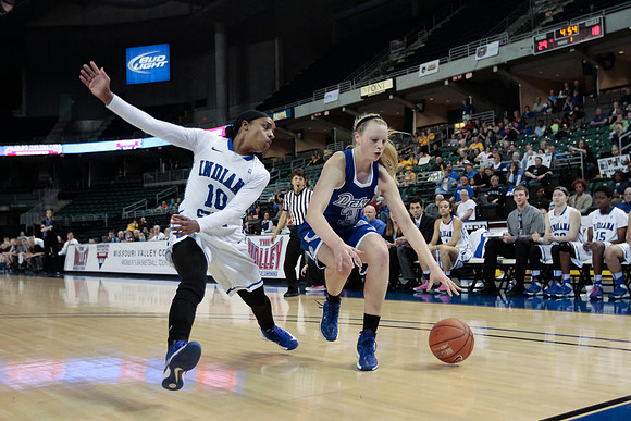 Indiana State Sycamores vs Drake Bulldogs MVC SemiFinal