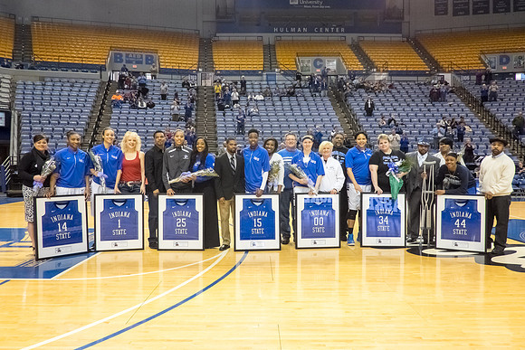 WBB ISU vs WSU Senior Day