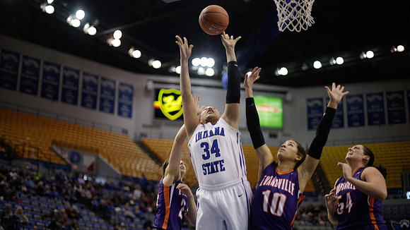 Indiana State Sycamores Women's  Basketball Host Evansville Purple Aces
