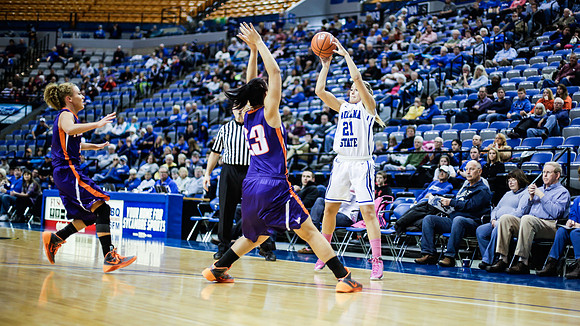 Indiana State Sycamores Women's  Basketball Host Evansville Purple Aces