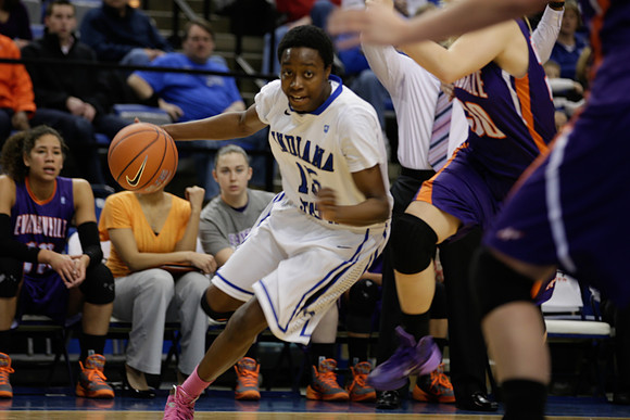 Indiana State Sycamores Women's  Basketball Host Evansville Purple Aces