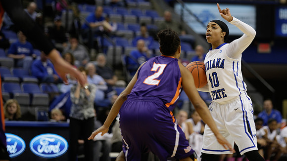 Indiana State Sycamores Women's  Basketball Host Evansville Purple Aces