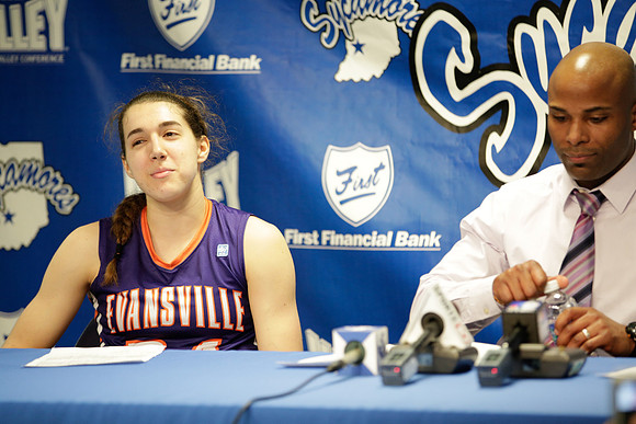 Indiana State Sycamores Women's  Basketball Host Evansville Purple Aces