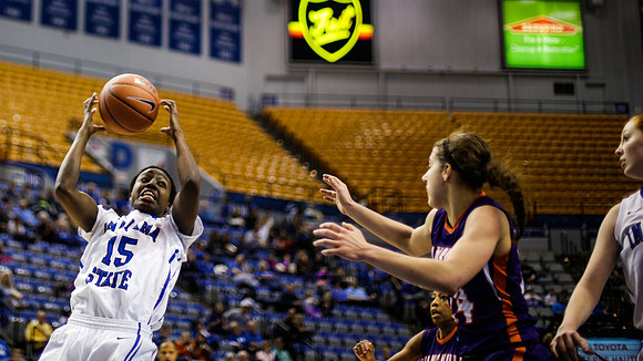 Indiana State Sycamores Women's  Basketball Host Evansville Purple Aces