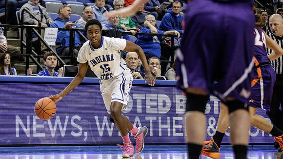Indiana State Sycamores Women's  Basketball Host Evansville Purple Aces