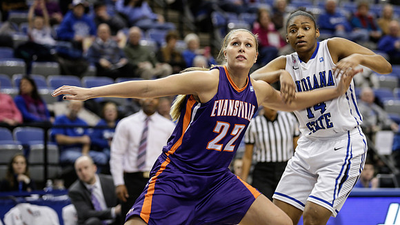 Indiana State Sycamores Women's  Basketball Host Evansville Purple Aces