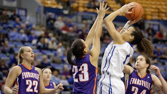 Indiana State Sycamores Women's  Basketball Host Evansville Purple Aces