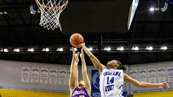 Indiana State Sycamores Women's  Basketball Host Evansville Purple Aces