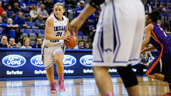 Indiana State Sycamores Women's  Basketball Host Evansville Purple Aces