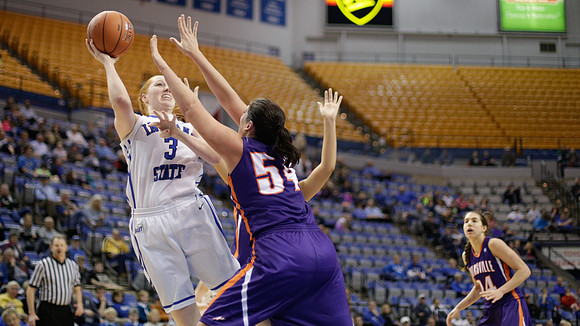 Indiana State Sycamores Women's  Basketball Host Evansville Purple Aces
