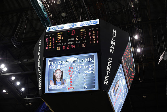 Indiana State Sycamores Women's  Basketball Host Evansville Purple Aces