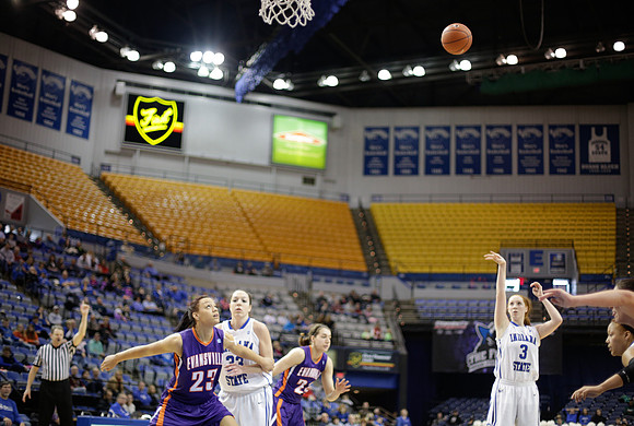 Indiana State Sycamores Women's  Basketball Host Evansville Purple Aces