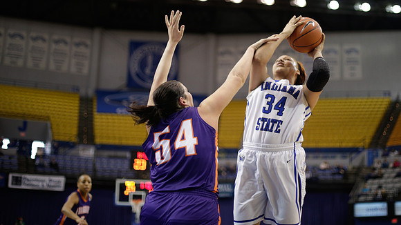 Indiana State Sycamores Women's  Basketball Host Evansville Purple Aces