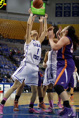 Indiana State Sycamores Women's  Basketball Host Evansville Purple Aces
