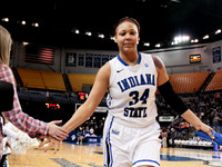 Indiana State Sycamores Women's  Basketball Host Evansville Purple Aces