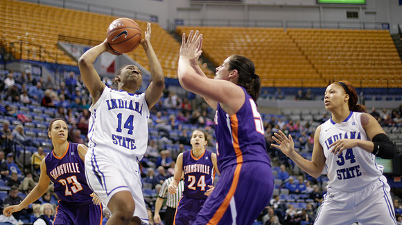 Indiana State Sycamores Women's  Basketball Host Evansville Purple Aces