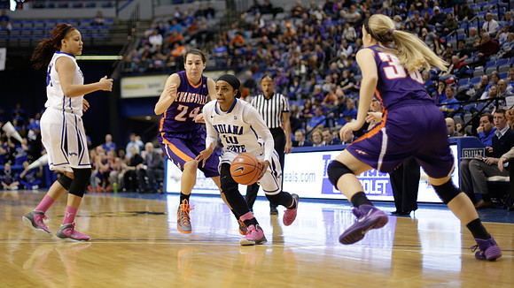 Indiana State Sycamores Women's  Basketball Host Evansville Purple Aces