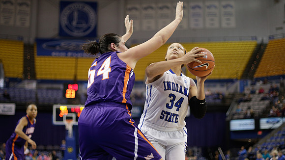 Indiana State Sycamores Women's  Basketball Host Evansville Purple Aces