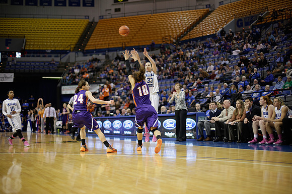Indiana State Sycamores Women's  Basketball Host Evansville Purple Aces