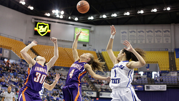 Indiana State Sycamores Women's  Basketball Host Evansville Purple Aces