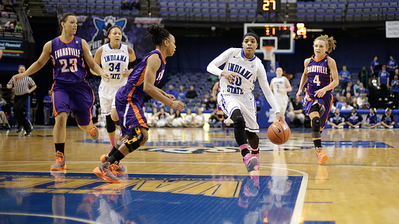 Indiana State Sycamores Women's  Basketball Host Evansville Purple Aces
