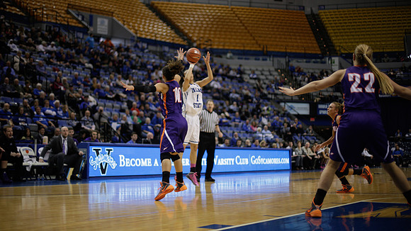 Indiana State Sycamores Women's  Basketball Host Evansville Purple Aces