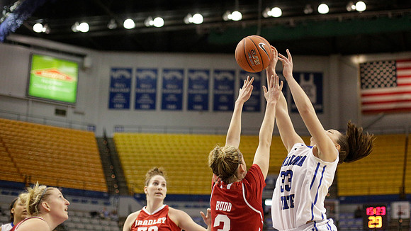 Indiana State Sycamores vs Bradley Braves