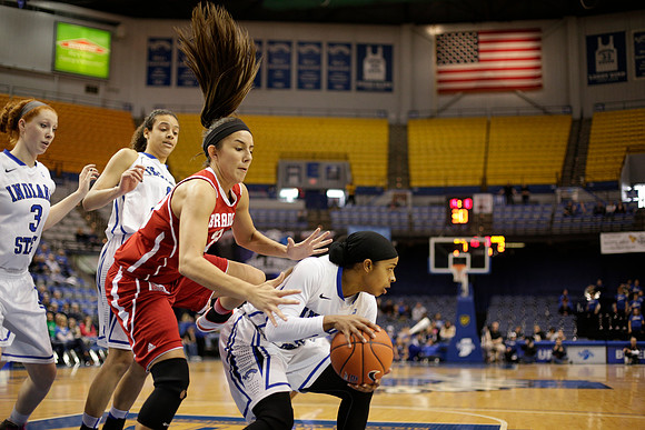 Indiana State Sycamores vs Bradley Braves