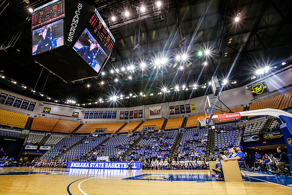 Indiana State Sycamores vs Bradley Braves