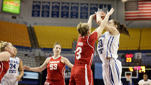Indiana State Sycamores vs Bradley Braves