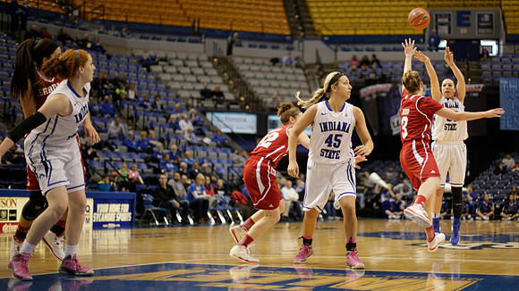 Indiana State Sycamores vs Bradley Braves