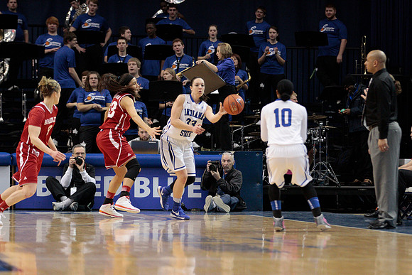 Indiana State Sycamores vs Bradley Braves