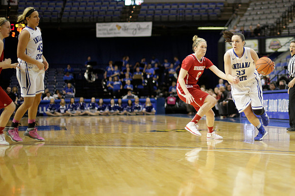 Indiana State Sycamores vs Bradley Braves