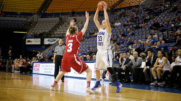Indiana State Sycamores vs Bradley Braves