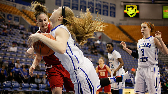 Indiana State Sycamores vs Bradley Braves