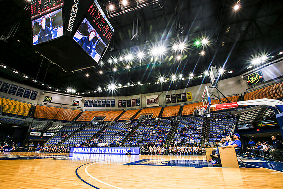 Indiana State Sycamores vs Bradley Braves