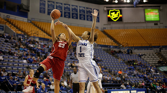 Indiana State Sycamores vs Bradley Braves