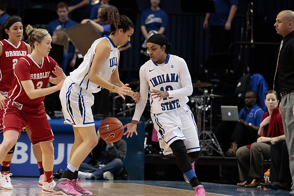 Indiana State Sycamores vs Bradley Braves