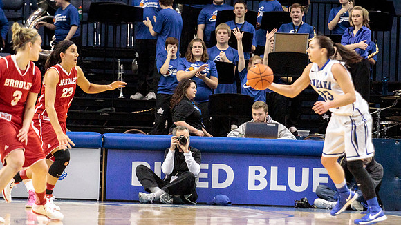 Indiana State Sycamores vs Bradley Braves