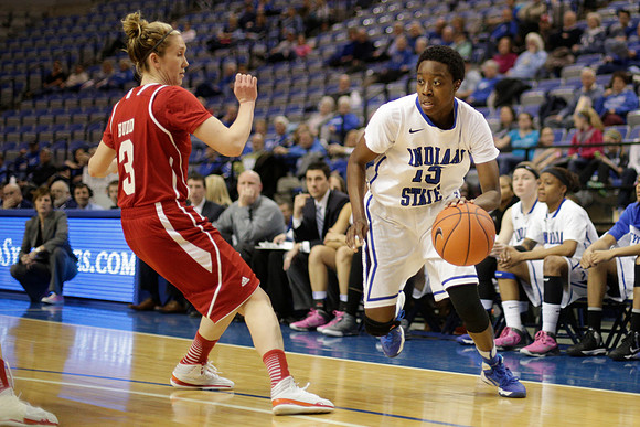 Indiana State Sycamores vs Bradley Braves