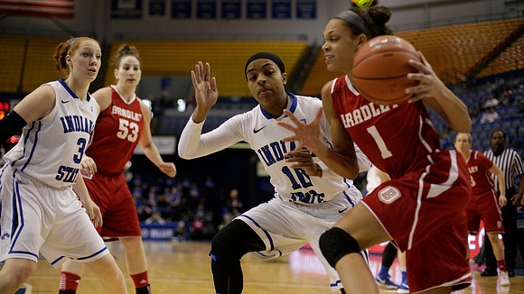 Indiana State Sycamores vs Bradley Braves