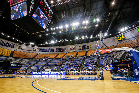 Indiana State Sycamores vs Bradley Braves