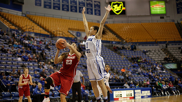 Indiana State Sycamores vs Bradley Braves