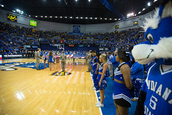 Indiana State Sycamores vs Wichita State Shockers