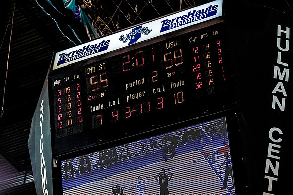 Indiana State Sycamores vs Wichita State Shockers