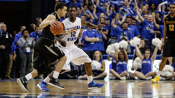 Indiana State Sycamores vs Wichita State Shockers