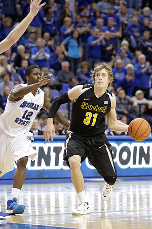 Indiana State Sycamores vs Wichita State Shockers